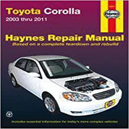 2003 toyota corolla repair manual