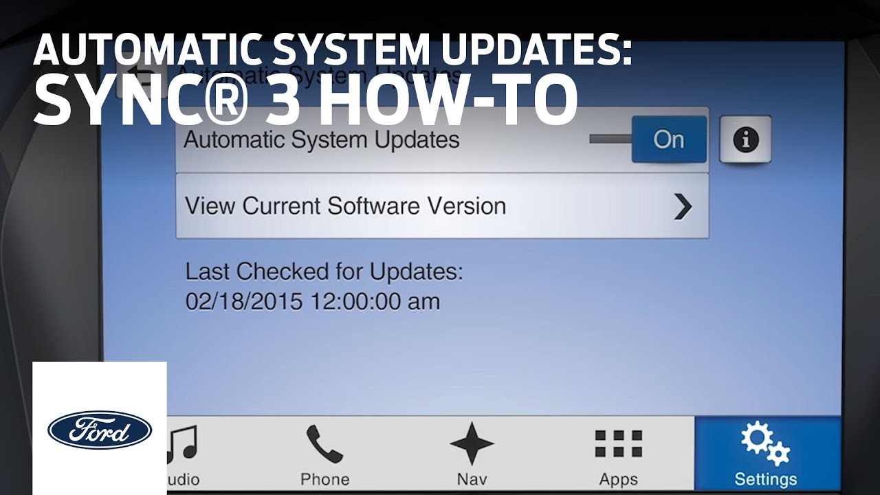 Ford sync 3 2.0 to 2.2 update download full