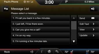 Ford sync iphone text messaging